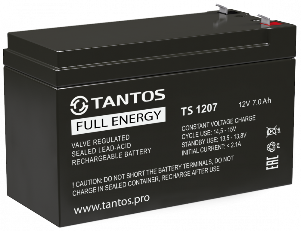 Аккумулятор Tantos TS 1207