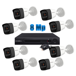 Комплект AHD 8Mpix для улицы. Вижу всё